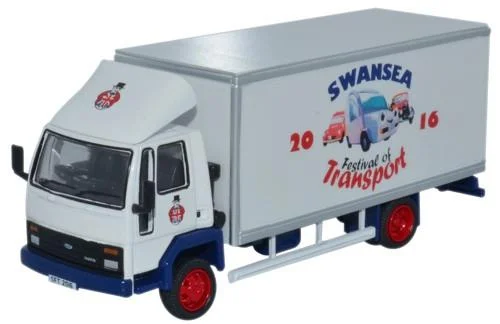 Model train tracks in different gauges​ Oxford Diecast Ford Cargo Box Van Swansea Festival Of Transport 2016