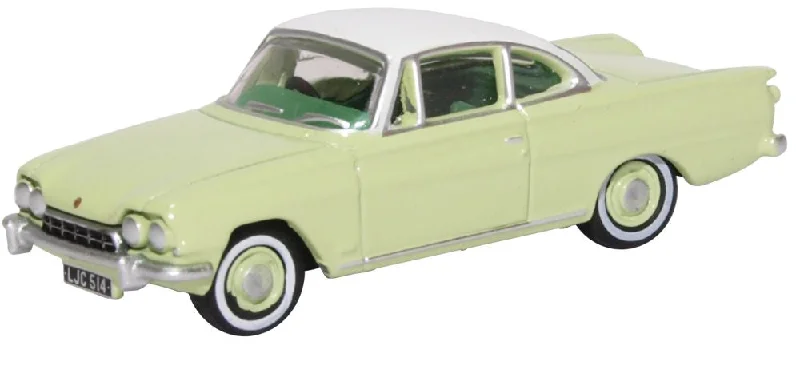 Hybrid buses reducing emissions in urban areas​ Oxford Diecast Ford Consul Capri Lime Green/ermine White