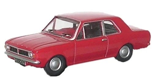 Mopeds for easy - to - ride transportation​ Oxford Diecast Ford Cortina MKII Red - 1:76 Scale