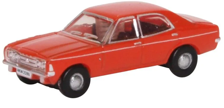 Compact cars suitable for city driving and parking​ Oxford Diecast Cortina Mkiii Sebring Red