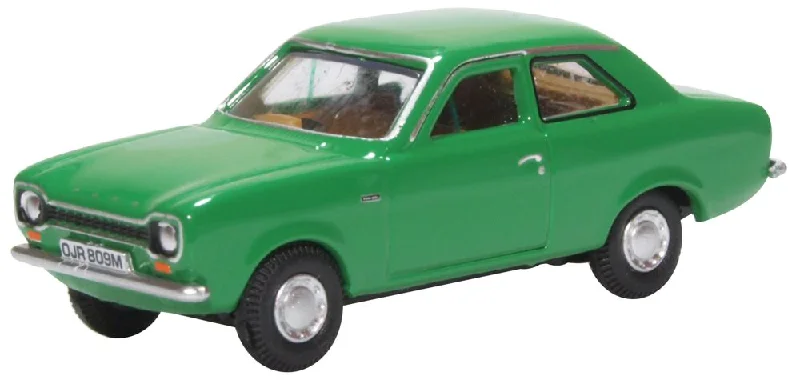 Train sleepers for overnight long - distance trips​ Oxford Diecast Ford Escort MK1 Modena Green