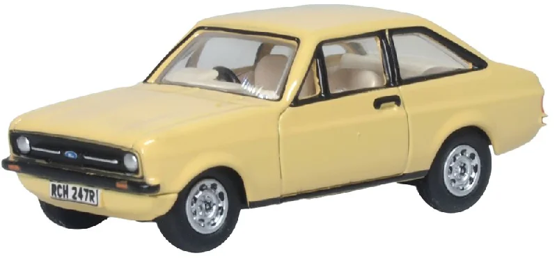 RC trucks for heavy - duty remote - controlled fun​ Oxford Diecast Ford Escort Mk2 Sahara Beige
