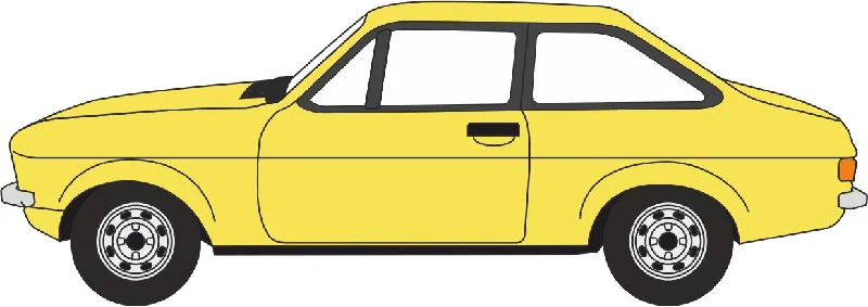 Concept cars with innovative designs and technologies​ Oxford Diecast Ford Escort Mk2 Signal Yellow