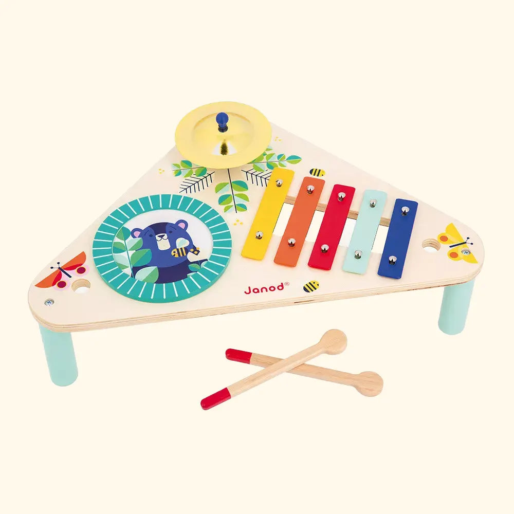 Wooden water toys for bath or pool play​ GIOIA - MUSICAL TABLE