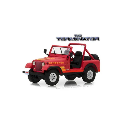 Model train tracks in different gauges​ Greenlight 1/43 The Terminator (1984) Sarah Connor's 1983 Jeep CJ-7 Renegade (Movie)