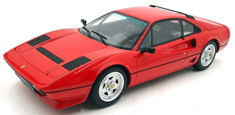 Train stations with modern facilities​ GT Spirit 1/18 Scale Resin GT347 - Ferrari 208 GTB Turbo - Red