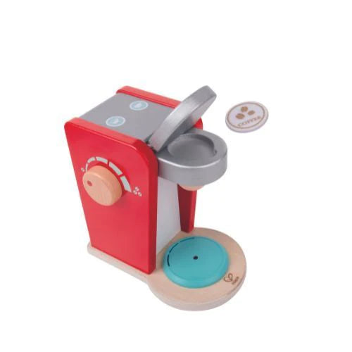 Wooden drums for rhythmic play​ Hape Coffee Machine