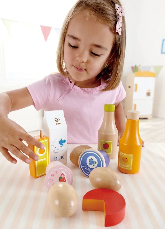 Wooden play bicycles for cycling pretend​ Healthy Basics - Wooden Play Food Hape