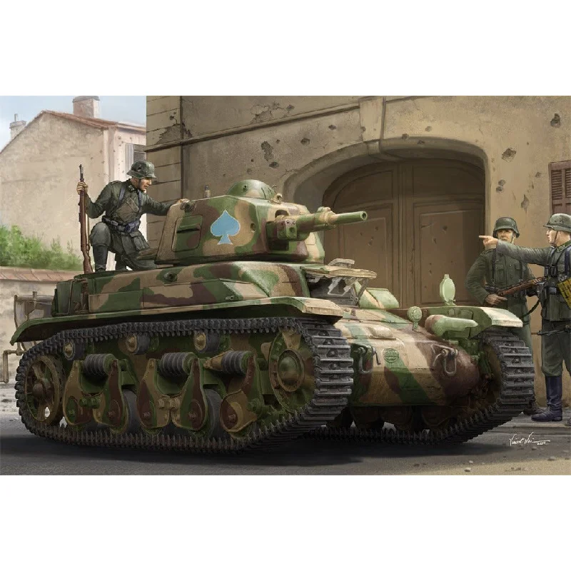 Mining - camp model toys for resource - extraction exploration​ Hobby Boss 1/35 French R39 Light Infantry Tank 83893