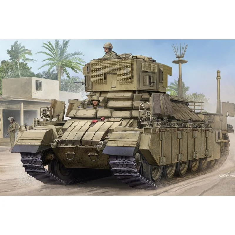 Train set model toys with realistic track layouts for kids​ Hobby Boss 1/35 IDF APC Nagmachon(Doghouse I ) 83869