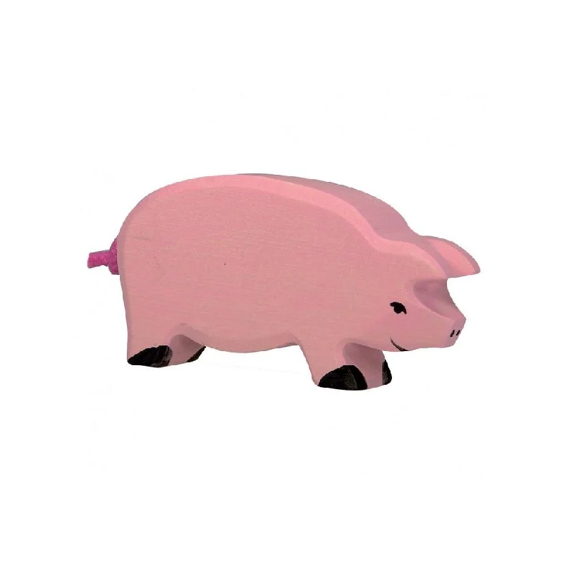 Educational wooden toys for toddlers' cognitive development​ Holztiger Pig