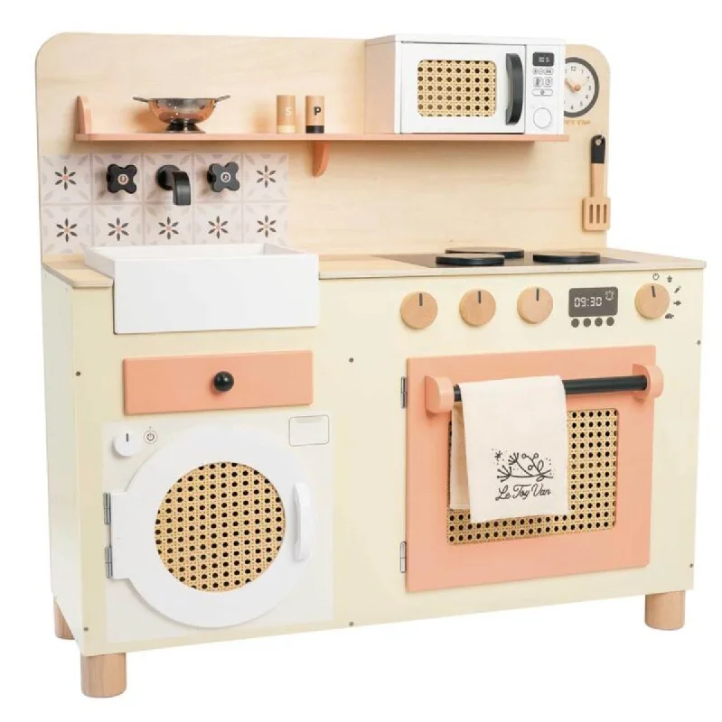 Wooden binoculars for pretend exploration​ Honeybake Large Kitchen - Le Toy Van