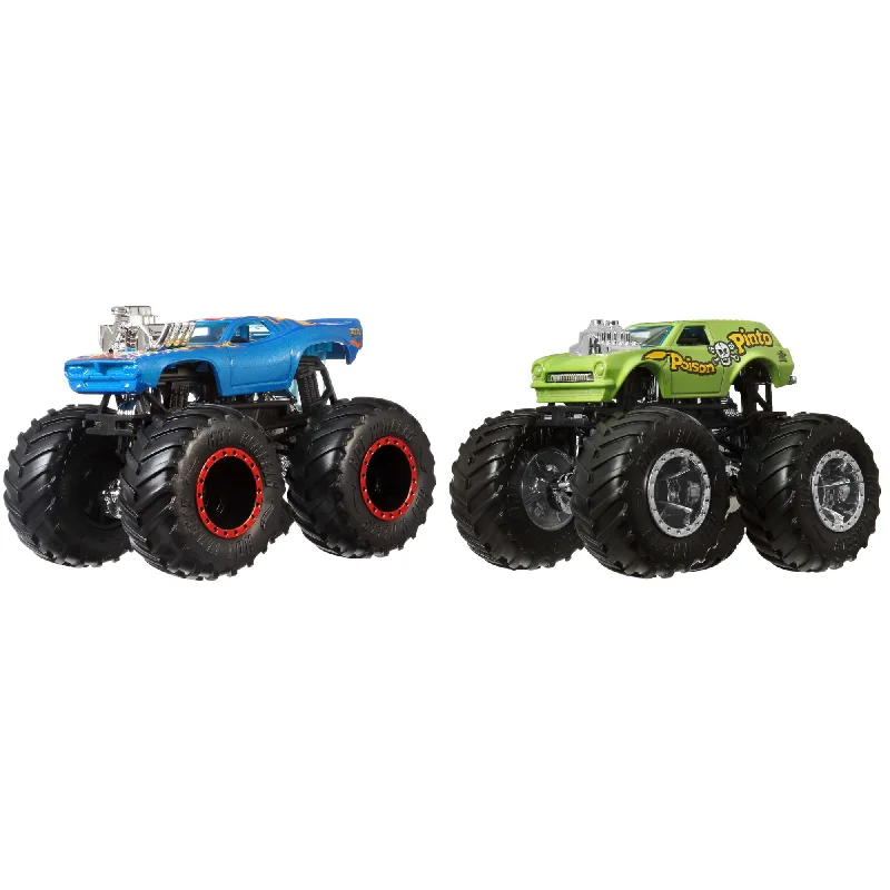Ferries for transporting passengers and vehicles across water​ Hot Wheels Monster Trucks Demolition Doubles, 2-Pack Of 1:64 Scale Toy Trucks