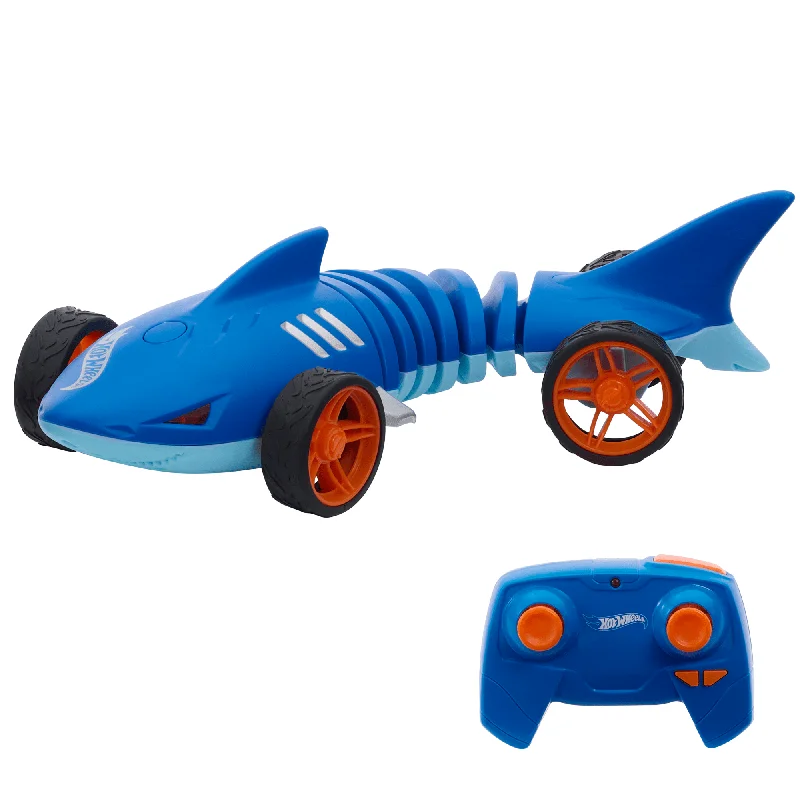 Commuter trains for daily travel between suburbs and cities​ Hot Wheels RC 1:15 Scale Shark Speeder, Battery-Powered Remote-Control Vehicle