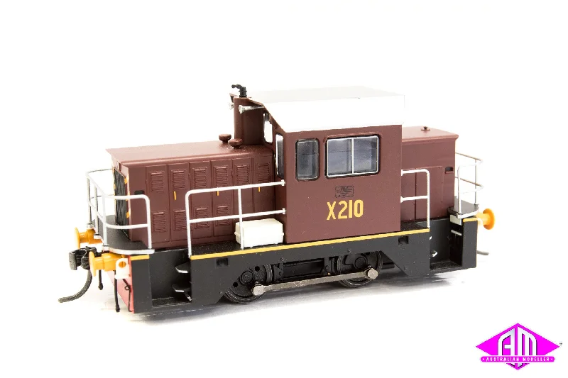 Victorian - dollhouse - inspired model toys for collectors​ NSWGR X200 Class Rail Tractor X210 Rail Tractor - Indian Red
