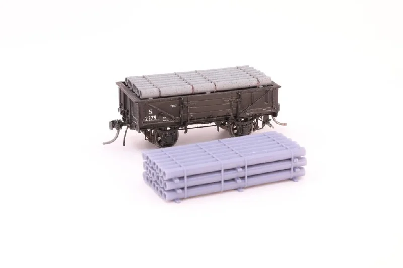Theater model toys for drama and performance play​ IF-WGL021 - Strapped Pipe Load - NSWGR S Wagon (HO Scale)
