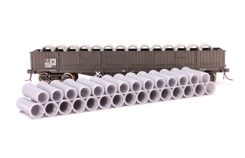 Miniature - garden model toys for horticulture lovers​ IF-WGL018 - 45'0" Cast Concrete Pipe Load - Small (HO Scale)