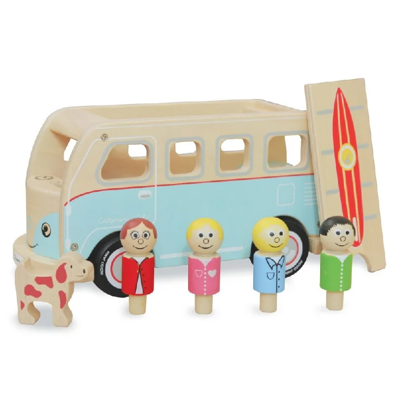 Wooden scented toys for olfactory experiences​ Indigo Jamm Colin Campervan