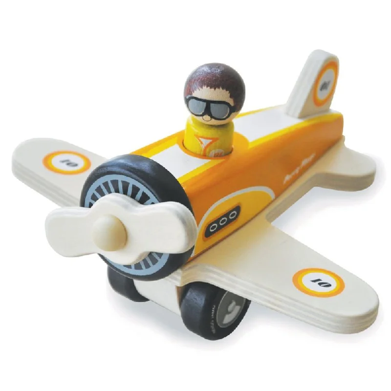 Wooden jigsaw puzzles for patience building​ Indigo Jamm Percy Plane