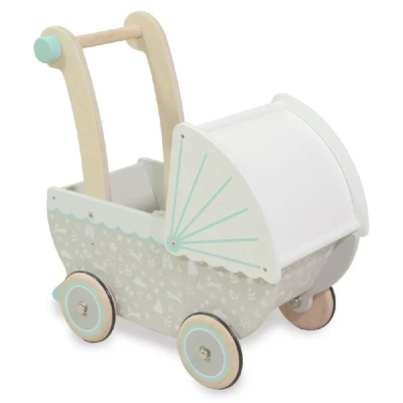 Sustainable wooden toys made from recycled wood​ Indigo Jamm Petworth Pram