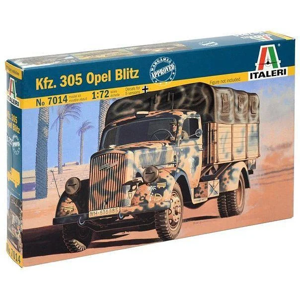 Castle model toys for fantasy - themed play and role - playing​ Italeri 1/72 Scale Kfz. 305 Opel Blitz