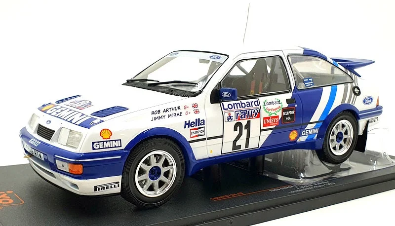 Sailboats for leisurely sailing on lakes and seas​ Ixo 1/18 Scale Diecast 18RMC079A - Ford Sierra RS Cosworth #21 RAC 1989 J.McRae