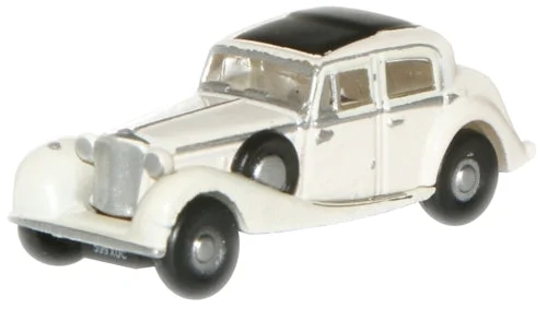 Passenger train cars with various amenities​ Oxford Diecast Cream SS Jaguar  - 1:148 Scale