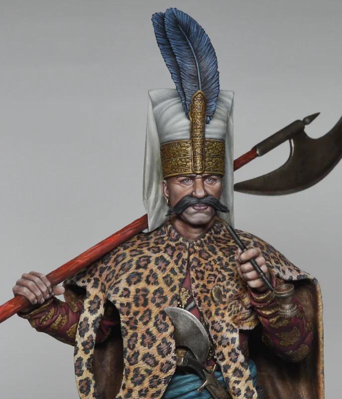 Dollhouse model toys with detailed furniture for imaginative play​ Janissary Bust