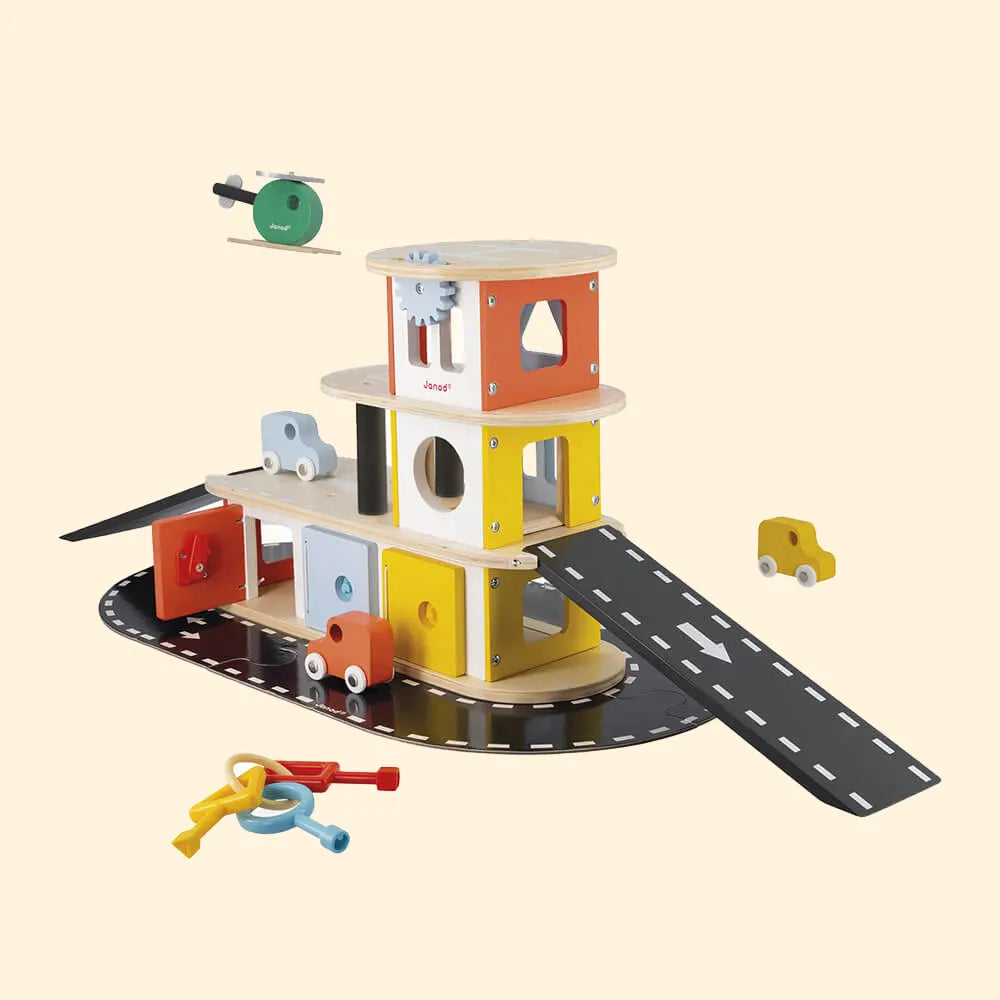 Wooden whistles for outdoor games​ Wooden Car Garage