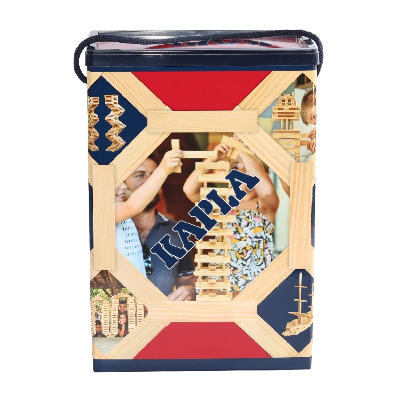 Wooden kitchen sets for pretend play​ Kapla 200 Plank Box - Natural