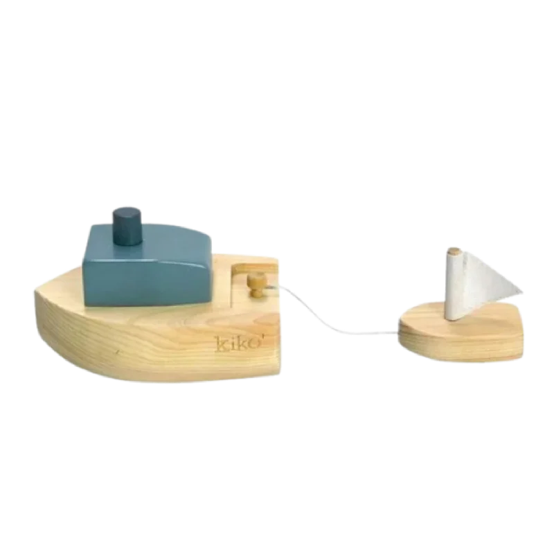 Wooden play museums for cultural exploration​ KIKO & GG Ofune Boat