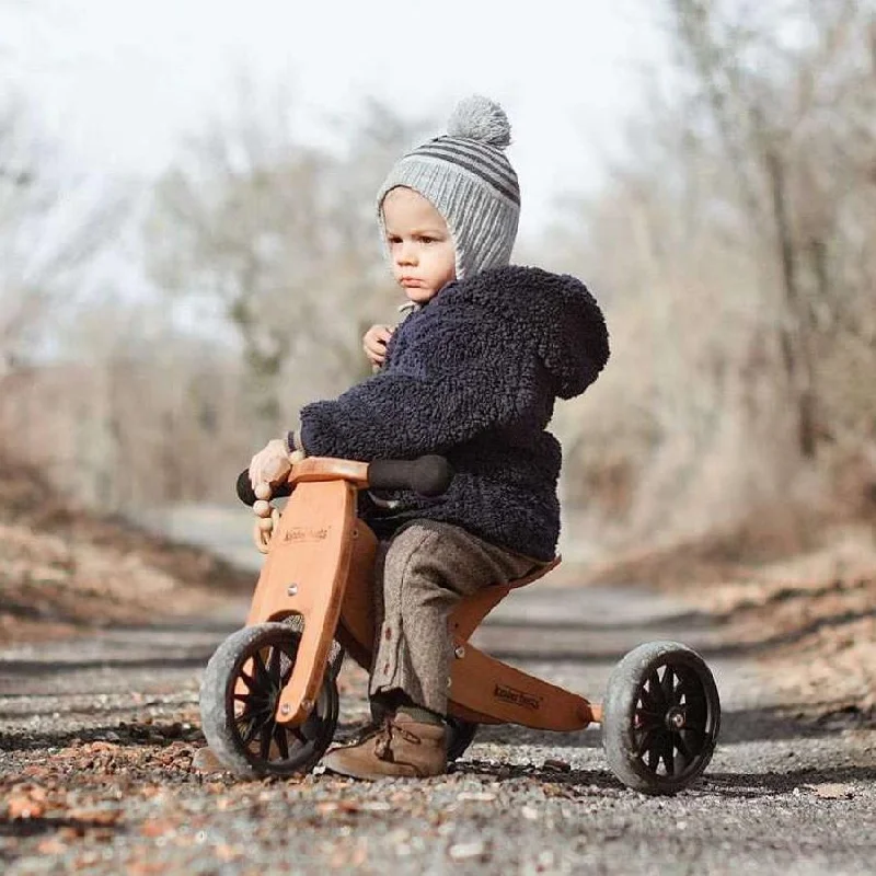 Wooden play pirate ships for pirate adventures​ Kinderfeets 2-in-1 Tiny Tot Trike - Bamboo