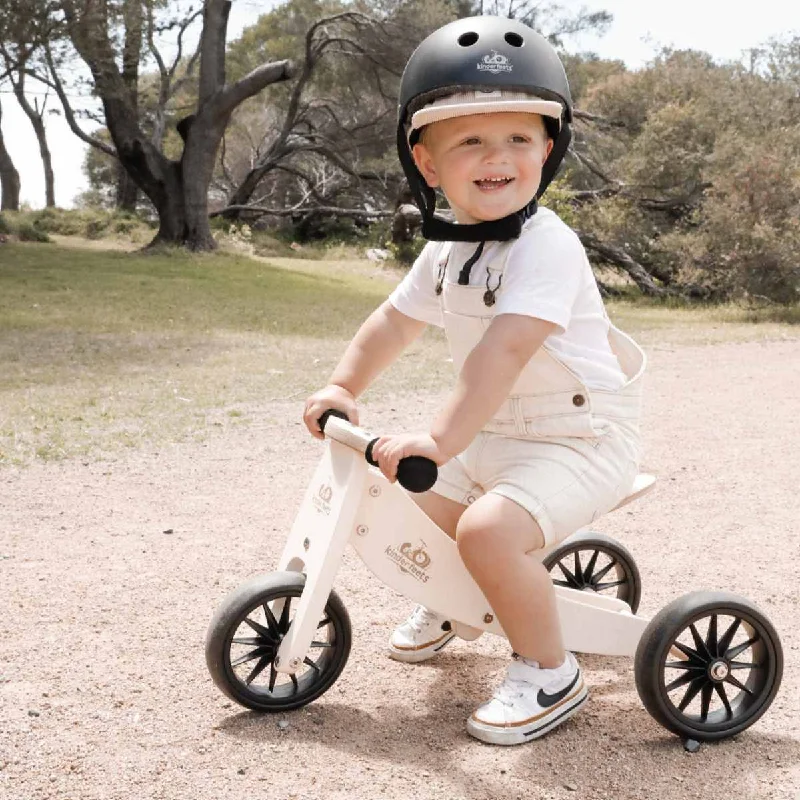 Wooden animal figurines for nature - themed play​ Kinderfeets 2-in-1 Tiny Tot Trike - Cream