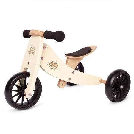Wooden rattles for baby play​ Kinderfeets - Tiny Tot Trike - Cream