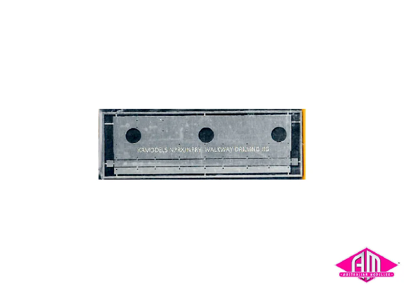 Ski resort model toys for winter - sports enthusiasts​ KRM-HO102 - NPRY/NPRX Cement Hopper Drilling Jig (HO Scale)