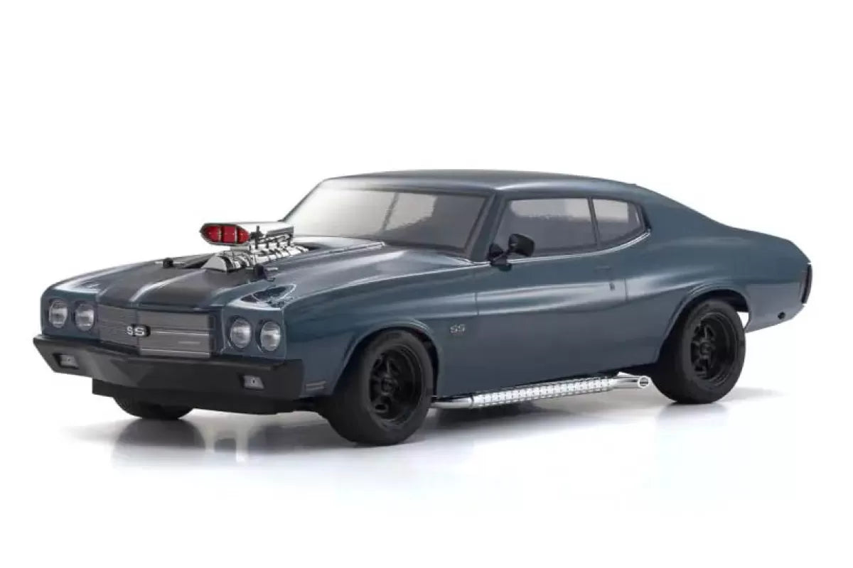 Cargo vans for commercial delivery services​ Kyosho 1/10 Fazer Mk2 1970 Chevrolet Chevelle Supercharged 2 Brushless Electric On Road LWB RC Car - Dark Blue [34494T1]