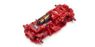 Railway museums displaying train history​ Kyosho 32180R MINI-Z AWD MA-030EVO Chassis Set Red Limited (8500KV/DWS included)
