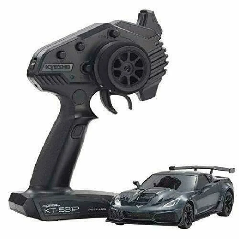 Compact cars suitable for city driving and parking​ Kyosho 32334GM Mini-Z RWD MR-03 Readyset Chevrolet Corvette ZR1 Shadow Grey Metallic