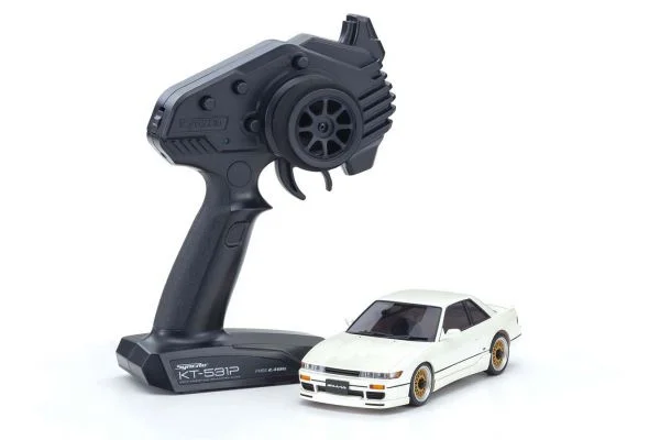 Trams for public transport in historic and urban areas​ Kyosho 32622PW 1/24 MINI-Z AWD MA-020 Readyset Nissan Silvia Ks (S13) with Aero Kit Pearl White