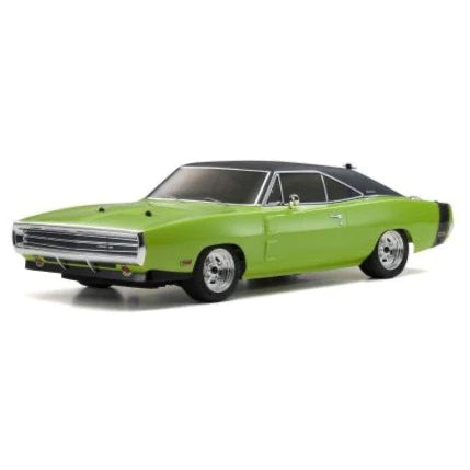 Antique cars restored to their former glory​ Kyosho 34417T2 1/10 EP 4WD Fazer Mk2 Dodge Charger 1970 Sublime Green T2**