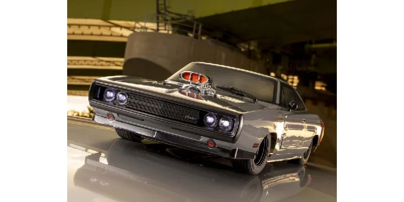 Cruise ships for long - distance vacation voyages​ Kyosho 34492T1 1/10 Brushless 4WD Fazer Mk2 1970 Dodge Charger Supercharged VE Gray