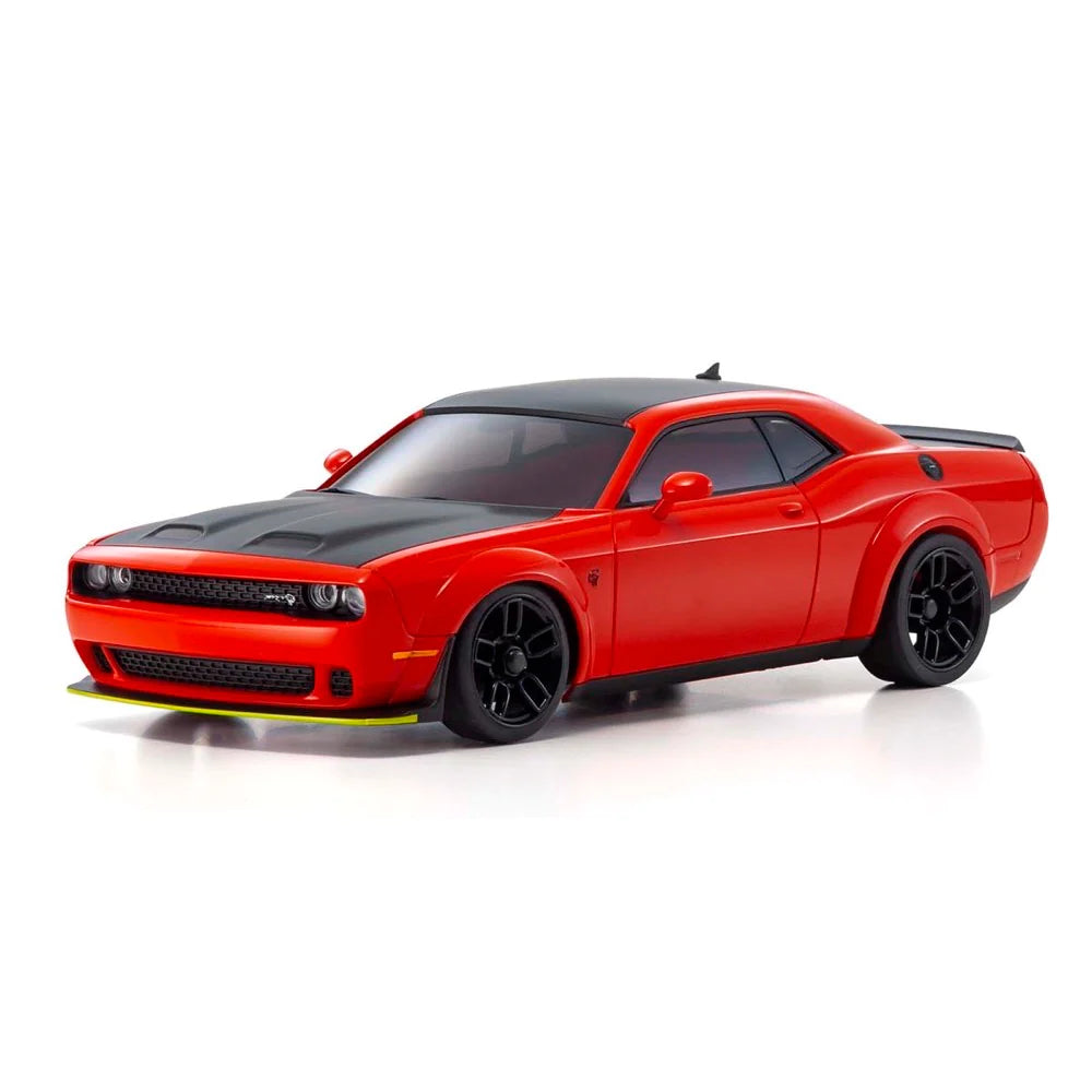 Train enthusiasts' clubs and events​ Kyosho Mini-Z Dodge Challenger SRT Hellcat Redeye Tor Red AWD RC Car