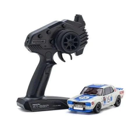 Railroad maintenance equipment for track upkeep​ Kyosho MINI-Z Nissan Skyline GT-R AWD MA-020 Readyset (KPGC10) Racing 1972 No. 15 Blue