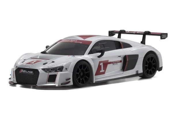 Road bikes for long - distance and high - speed riding​ Kyosho  MZP246AS ASC MR-03W-MM ASC Audi R8 LMS 2015 - White (BODY ONLY)