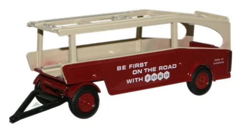 Light rail systems for commuting in cities​ Oxford Diecast Ford Car Transporter Trailer - 1:76 Scale