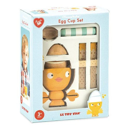 Wooden play pirate ships for pirate adventures​ Le Toy Van Honeybake Egg Cup set