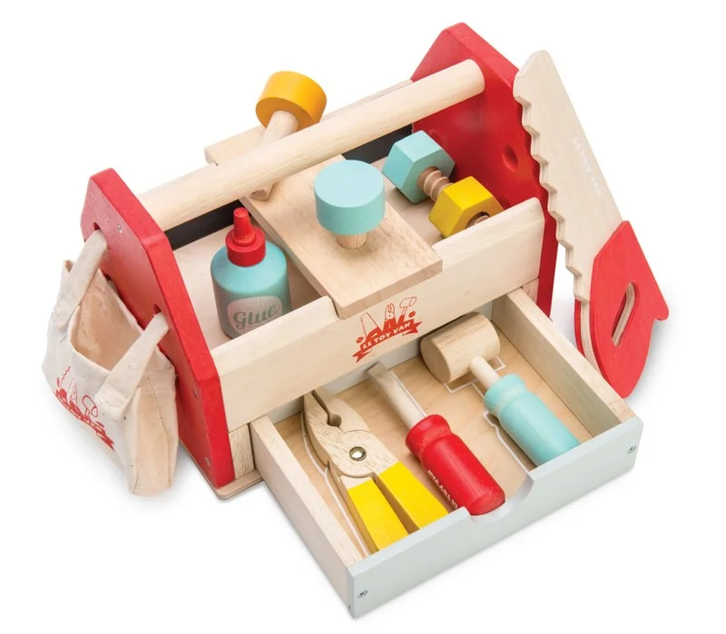 Wooden mobile toys for hanging over cribs​ Le Toy Van - Tool Box