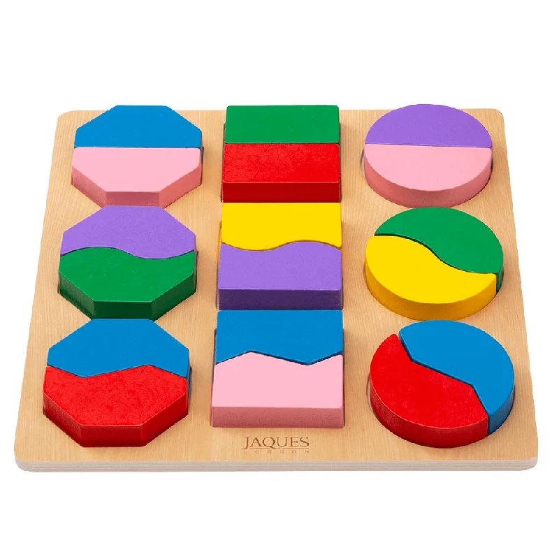 Wooden play theaters for performing arts​ Shape Matching Board - Shape Learning Toy