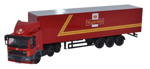 Classic cars for collectors and vintage enthusiasts​ Oxford Diecast DAF 85 40ft Box Trailer Royal Mail - 1:76 Scale