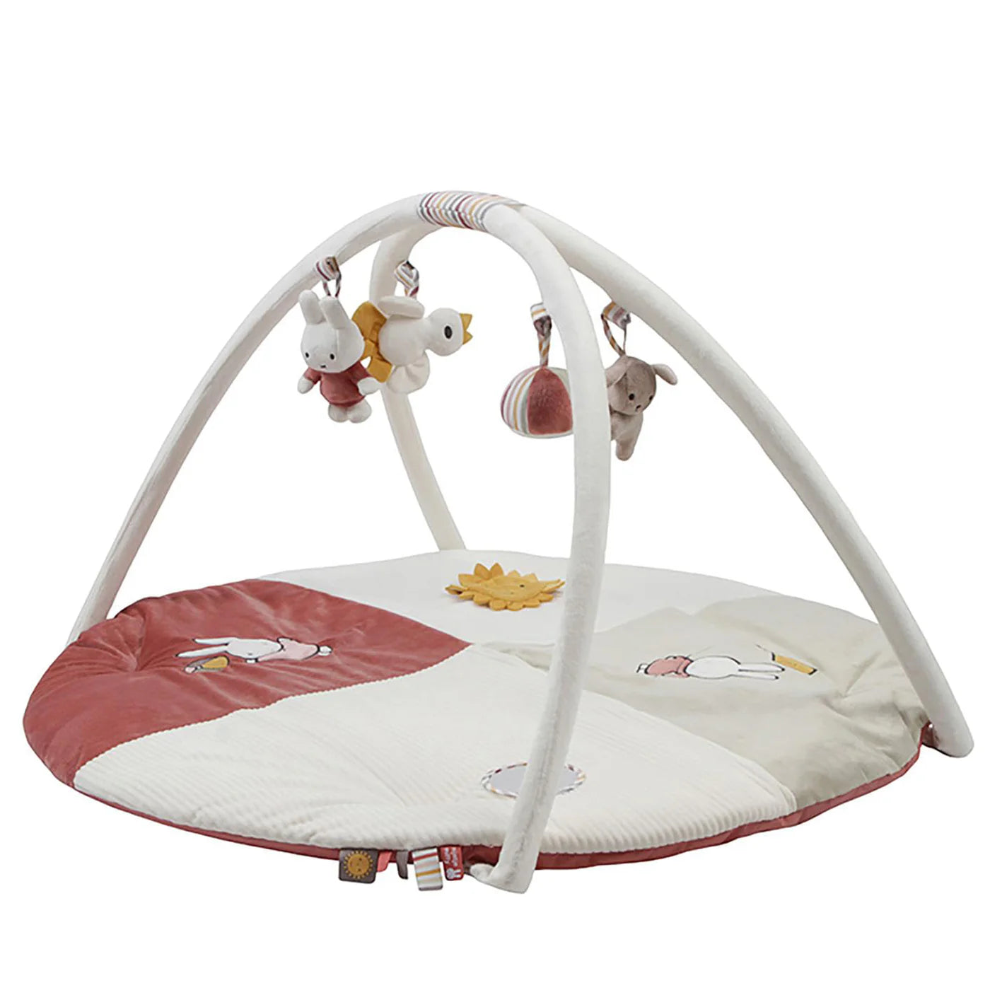 Wooden battery - operated toys for added functionality​ Miffy Play Mat With Bow Fluffy Pink